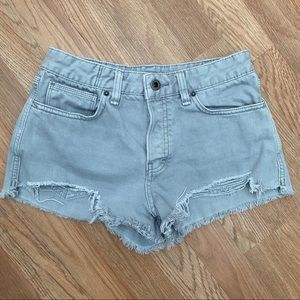 Free People Grey Shorts